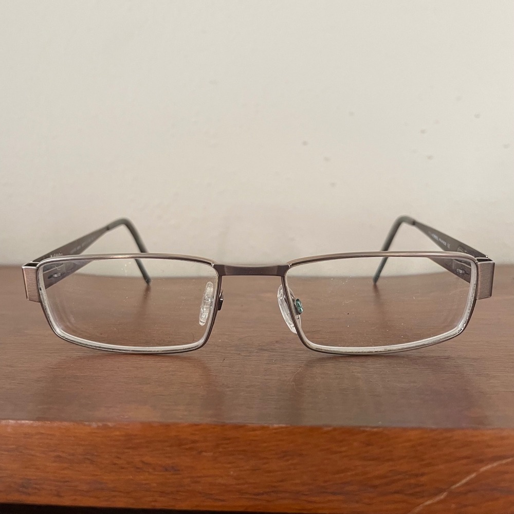 Morel Lightec 6865L GG 021 Bronze Eyeglasses Frames Only 53-17-140 France‎